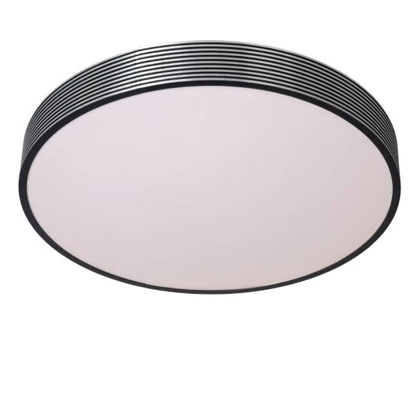 Lucide MALIN - Plafonnière - Ø 39 cm - LED Dimb. - 1x24W 2700K - 3 StepDim - Zwart - detail 2